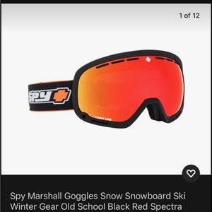 New spy snow googles